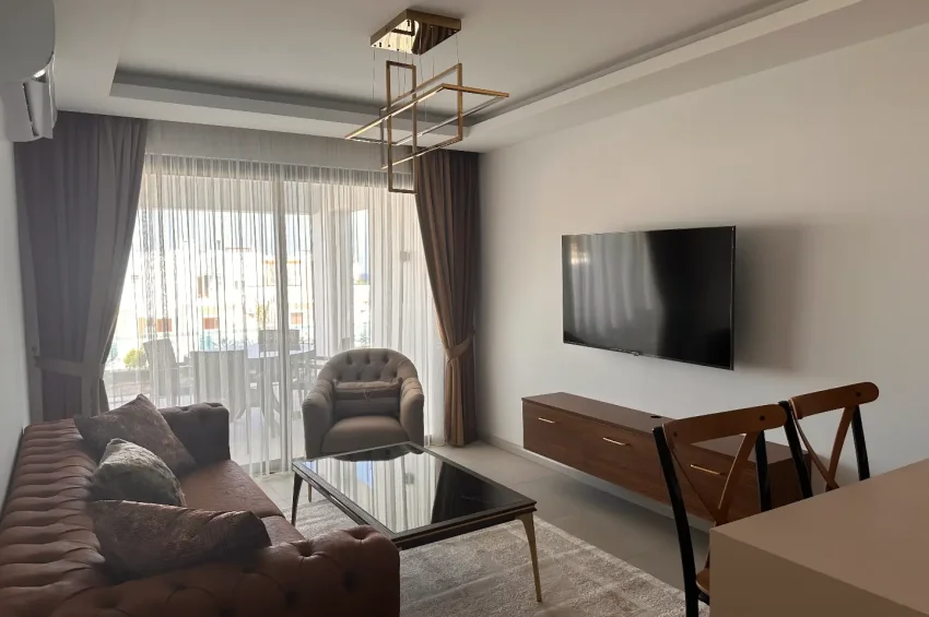 2 Schlafzimmer Erdgeschosswohnung mit Jacuzzi in Mykonos Homes, Bahçeli, Girne