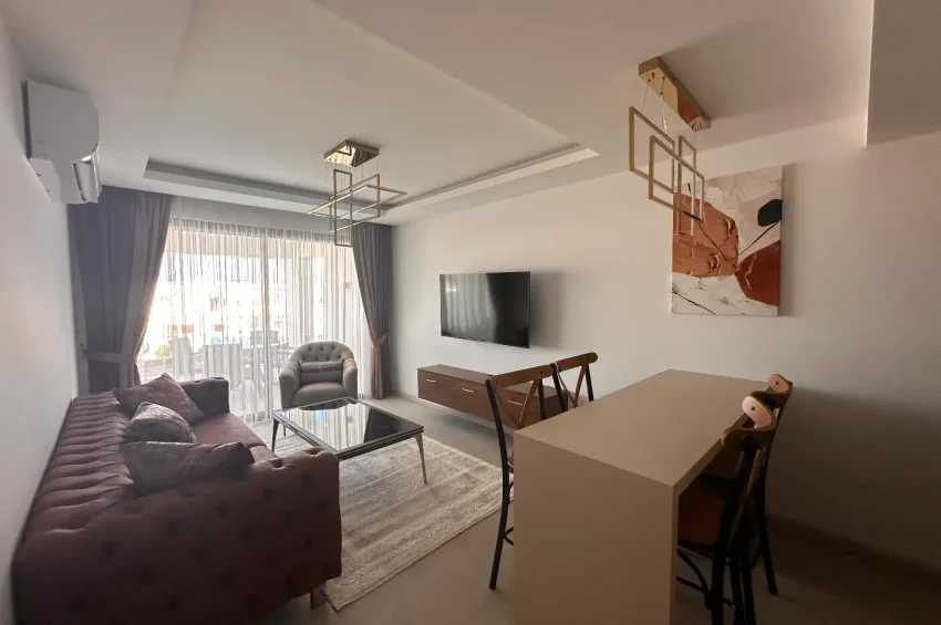 2 Schlafzimmer Erdgeschosswohnung mit Jacuzzi in Mykonos Homes, Bahçeli, Girne