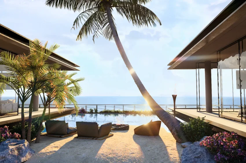 Bahçeli'de Resort İçerisinde, 3 Yatak Odalı Villa, Özel Havuzlu, Denize Yürüme Mesafesinde