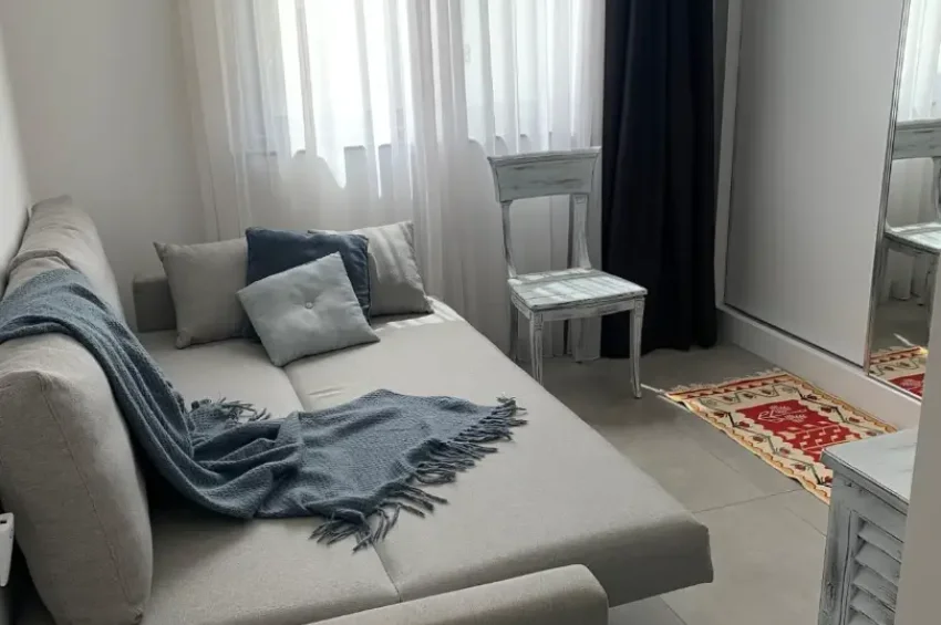 Trädgårdslägenhet med 3 sovrum i Esentepe | Havsutsikt, VRV-system och resortboende