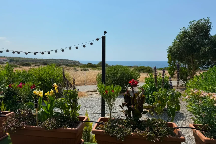 Fully Renovated 2-Bedroom Garden Apartment with Frontline Sea Views in Esentepe