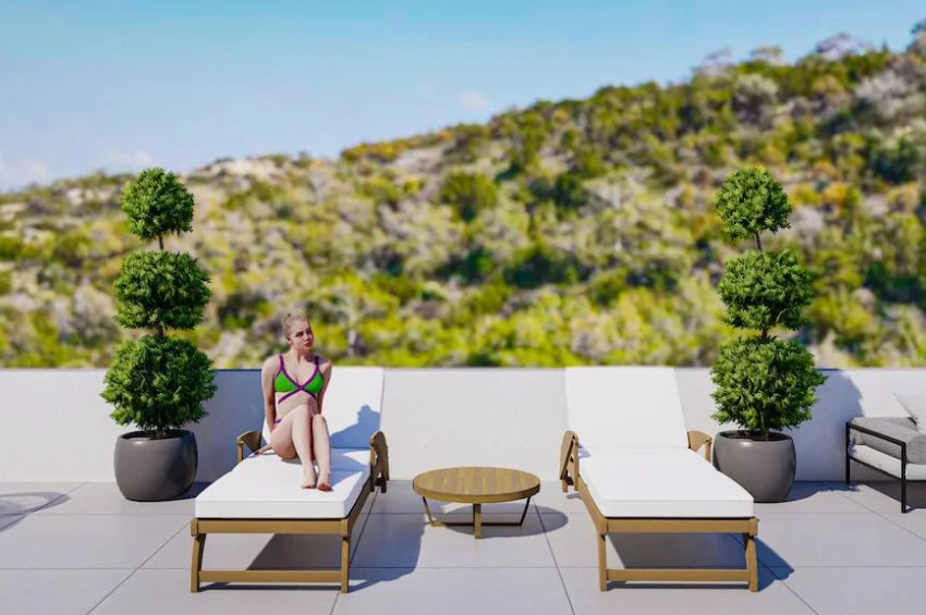 Esentepe'de Geniş Çatı Teraslı Şık Penthouse Daire