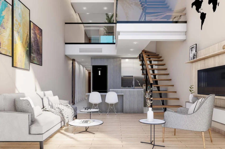 Astonishing 2 Bedroom Loft Tatlısu with Roof Terrace