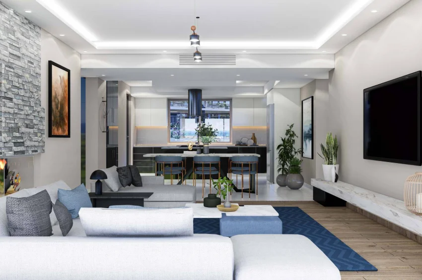 Bungalow w Famaguście z prywatnym basenem infinity i wyjątkowymi udogodnieniami