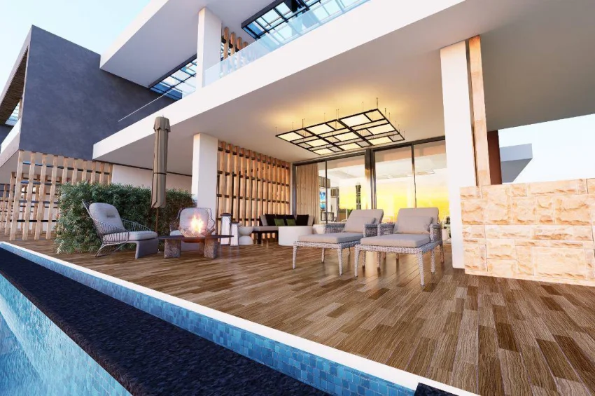 Luxury Two-Bedroom Duplex Penthouse in Lapta