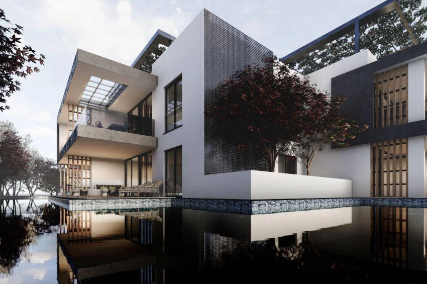 Luxury Two-Bedroom Duplex Penthouse in Lapta