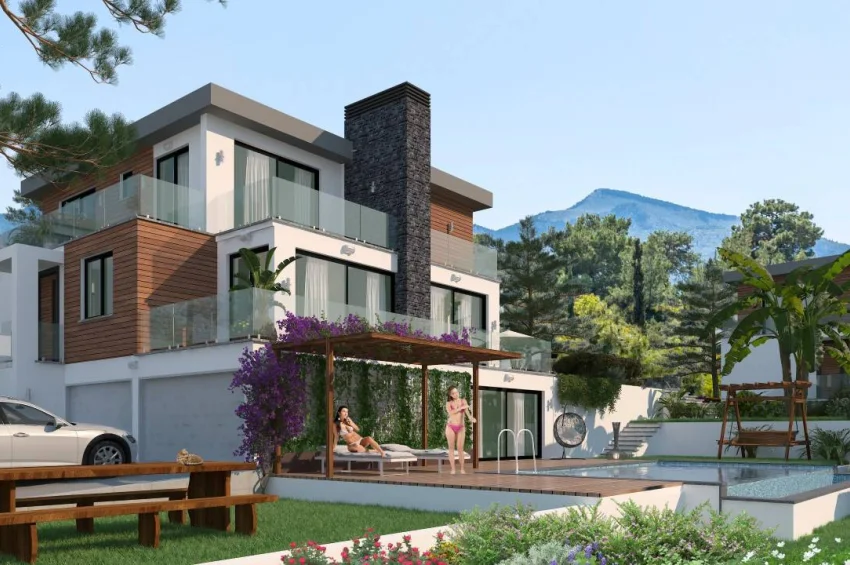 Fantastische 4 Schlafzimmer Villa in Catalkoy mit privatem Pool