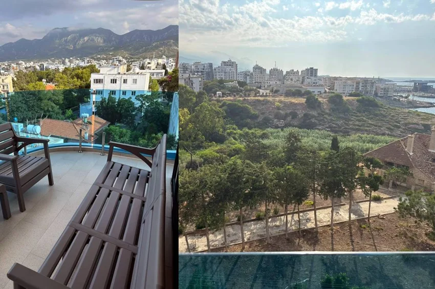 3 Bedroom Apartment Fully Furnished in the Center of Kyrenia, 100m from the Sea