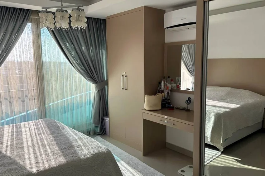 3 Bedroom Apartment Fully Furnished in the Center of Kyrenia, 100m from the Sea