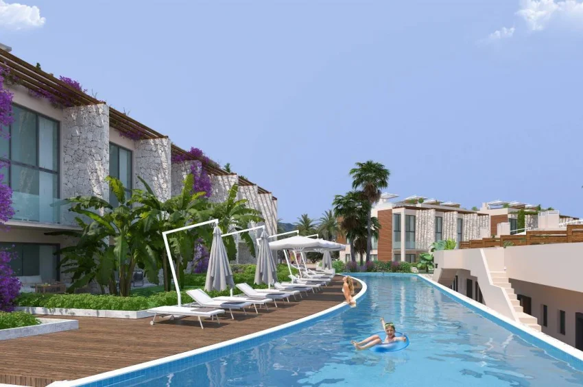 Esentepe'de muhteşem ortak olanaklara sahip lüks 2 yatak odalı Loft
