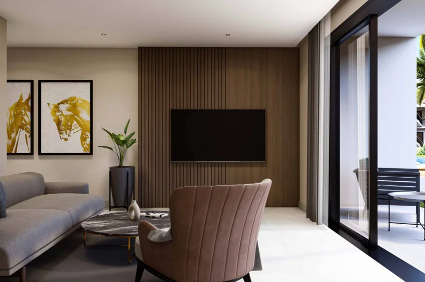 Erstaunliches 1 Schlafzimmer Gartenapartment mit luxuriösen Akzenten
