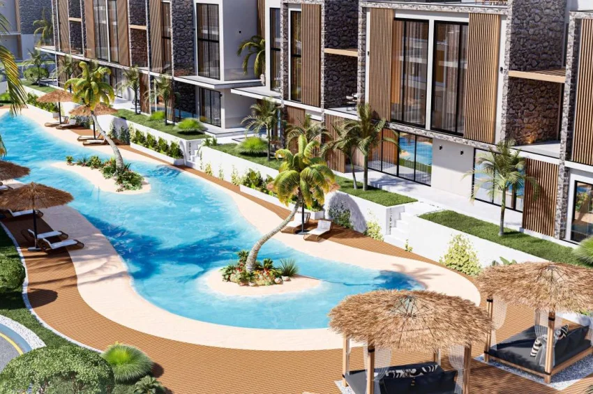 Atemberaubendes Penthouse mit 1 Schlafzimmer in Esentepe, 2 Autominuten vom Strand entfernt