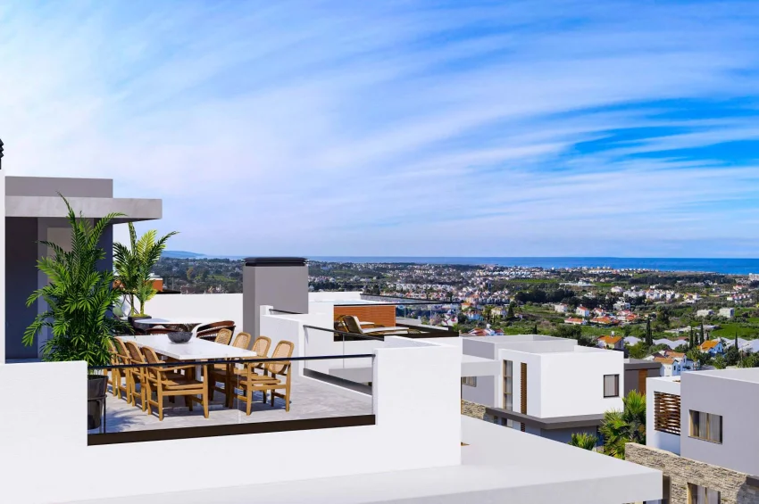 Lapta, Girne'de Satılık Lüks 5 Yatak Odalı Villa