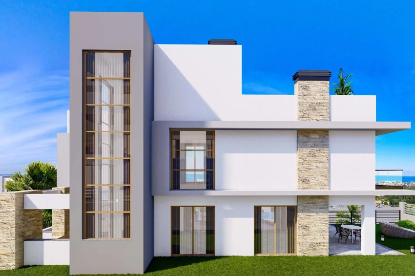 Lapta, Girne'de Satılık Lüks 5 Yatak Odalı Villa