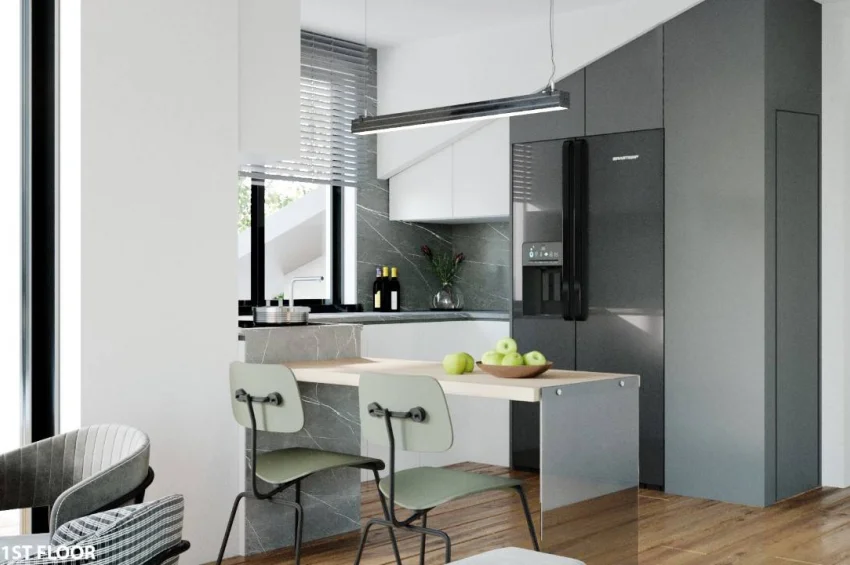 Beeindruckende moderne 3 Schlafzimmer Erdgeschosswohnung in Lapta