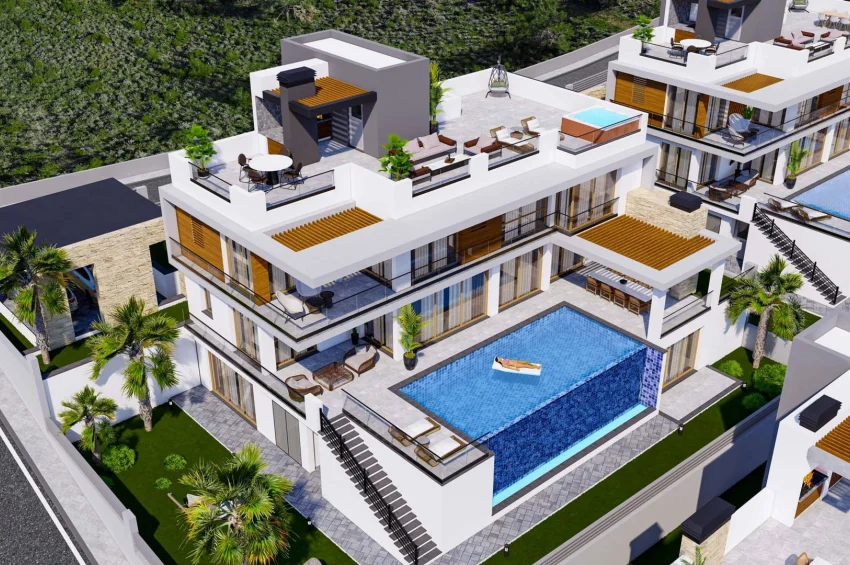 Elegante Familienvilla mit 6 Schlafzimmer in Lapta