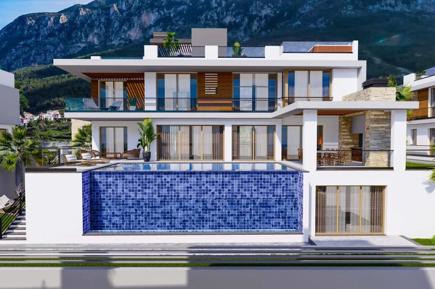 Elegante Familienvilla mit 6 Schlafzimmer in Lapta