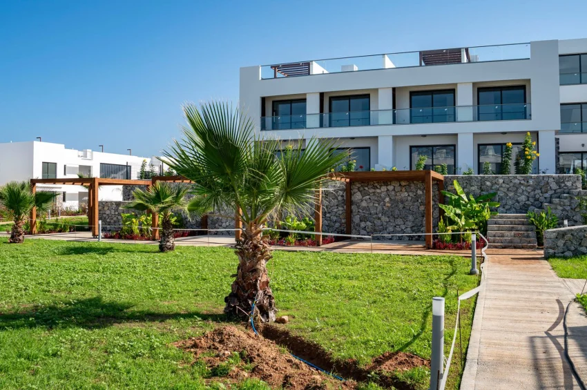 Introducerar en Seaside Oasis i Bahceli, Kyrenia