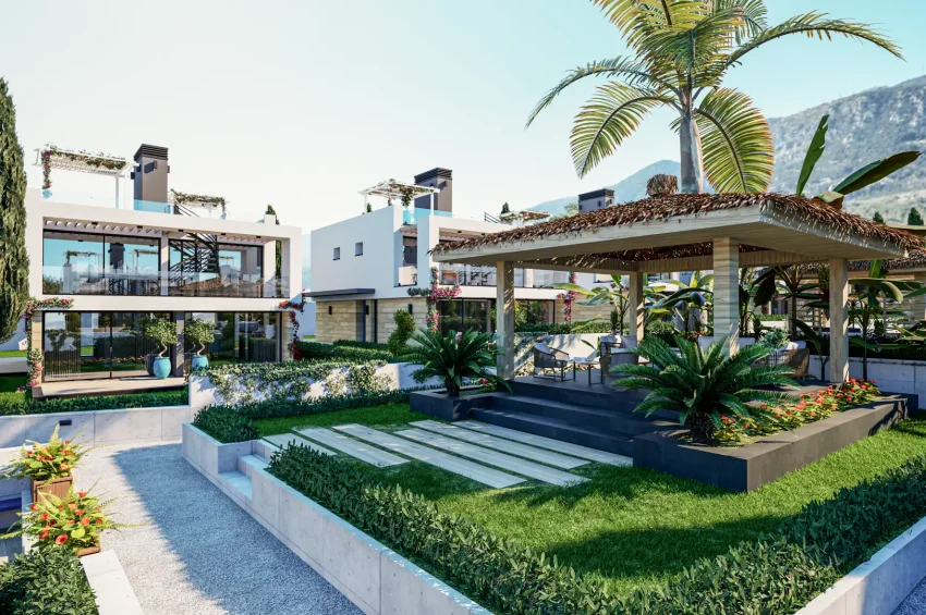 Stunning 2-Bedroom Semi-Detached Villa Close to the Beach with Garden and Roof Terrace