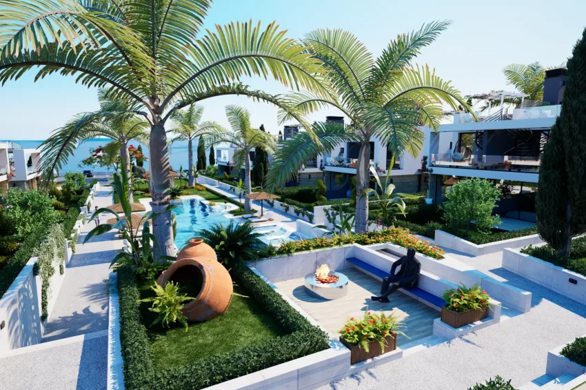 Stunning 2-Bedroom Semi-Detached Villa Close to the Beach with Garden and Roof Terrace