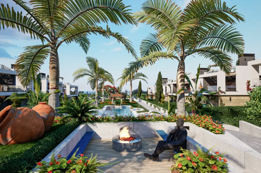Stunning 2-Bedroom Semi-Detached Villa Close to the Beach with Garden and Roof Terrace