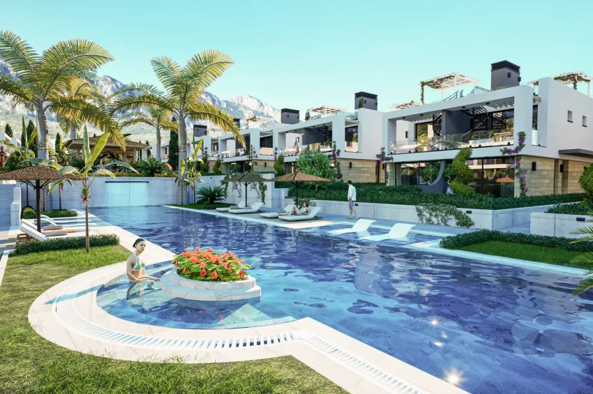 Stunning 2-Bedroom Semi-Detached Villa Close to the Beach with Garden and Roof Terrace