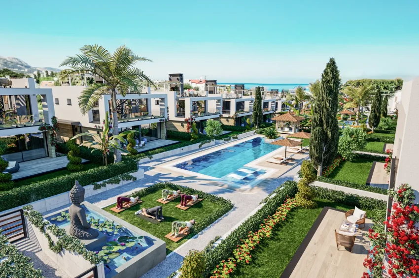 Stunning 2-Bedroom Semi-Detached Villa Close to the Beach with Garden and Roof Terrace