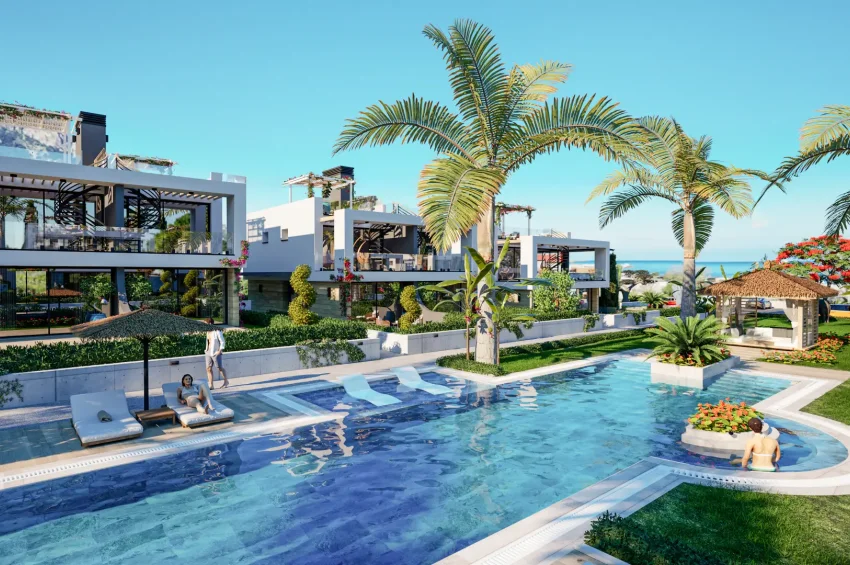 Stunning 2-Bedroom Semi-Detached Villa Close to the Beach with Garden and Roof Terrace