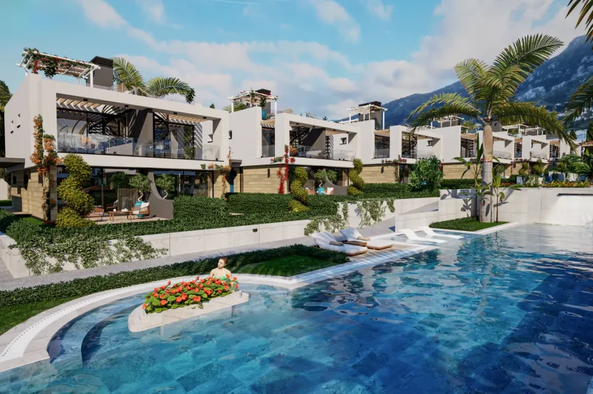Stunning 2-Bedroom Semi-Detached Villa Close to the Beach with Garden and Roof Terrace