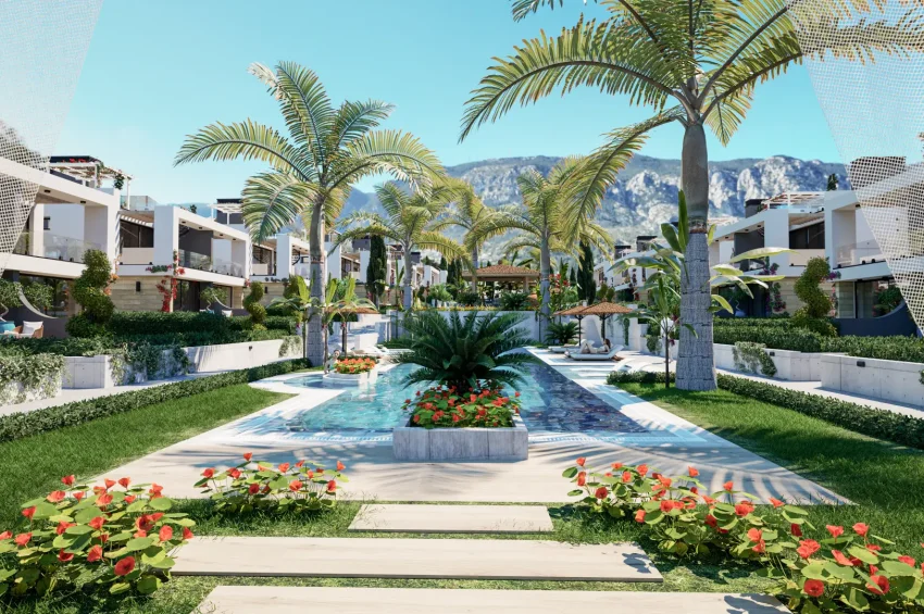 Stunning 2-Bedroom Semi-Detached Villa Close to the Beach with Garden and Roof Terrace