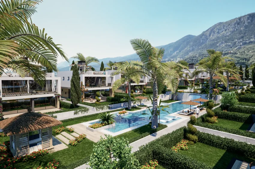 Stunning 2-Bedroom Semi-Detached Villa Close to the Beach with Garden and Roof Terrace