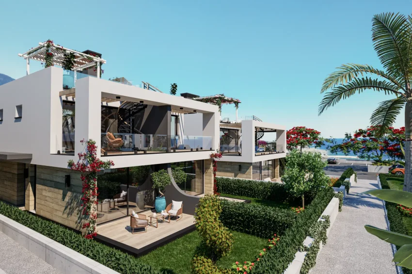 Stunning 2-Bedroom Semi-Detached Villa Close to the Beach with Garden and Roof Terrace