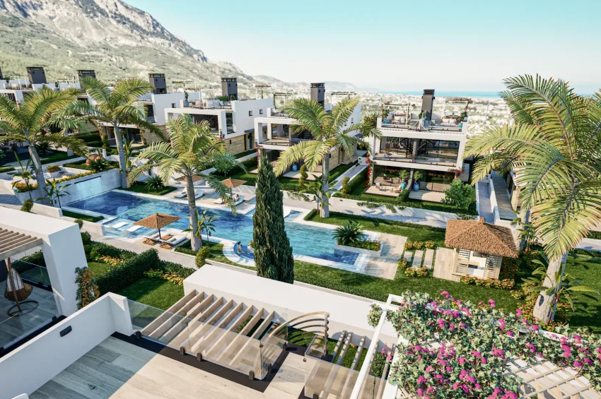 Stunning 2-Bedroom Semi-Detached Villa Close to the Beach with Garden and Roof Terrace