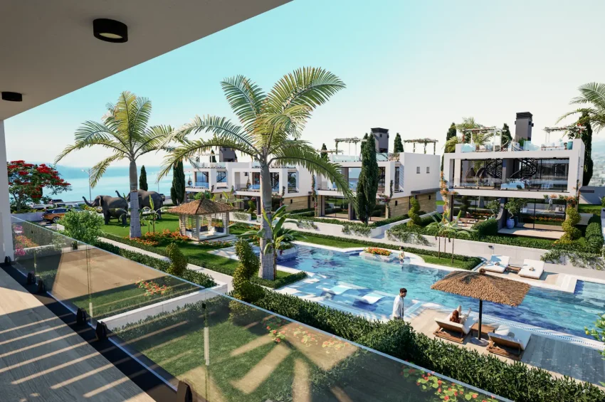 Fantastische Villa mit 4 Schlafzimmer in Lapta in Strandnähe