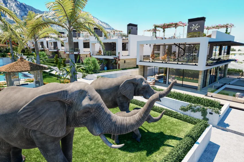 Fantastische Villa mit 4 Schlafzimmer in Lapta in Strandnähe