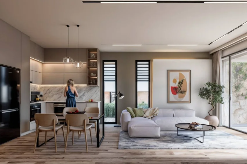 Wunderschöne 1-Schlafzimmer Gartenwohnung in Tatlisu