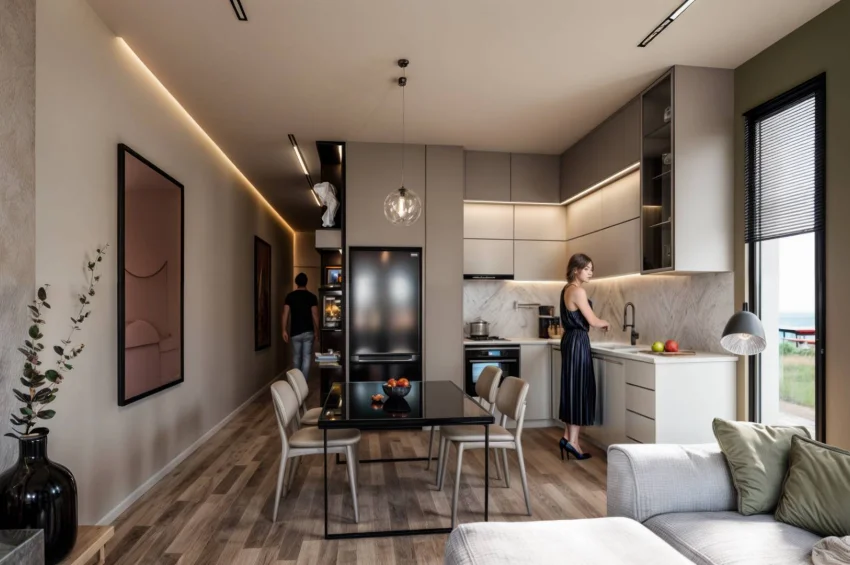 Wunderschöne 1-Schlafzimmer Gartenwohnung in Tatlisu