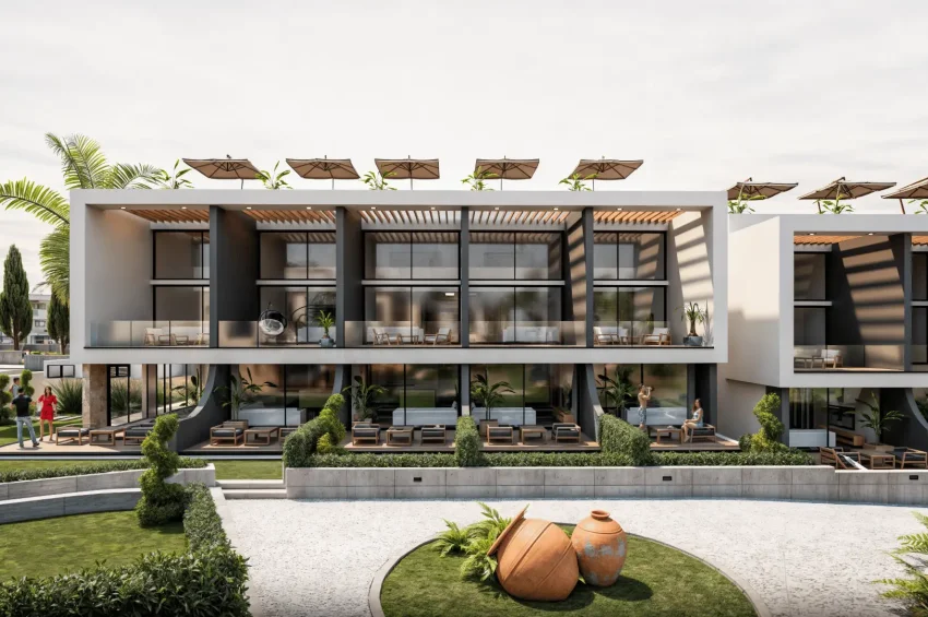 Luxury 2 Bedroom Semi Dettached Villa with Roof Terrace and Private Garden