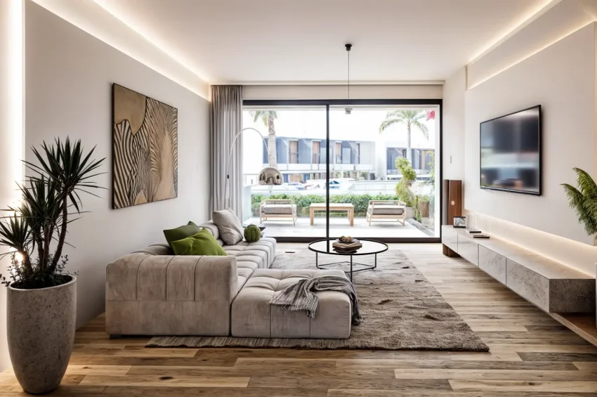 Luxury 2 Bedroom Semi Dettached Villa with Roof Terrace and Private Garden