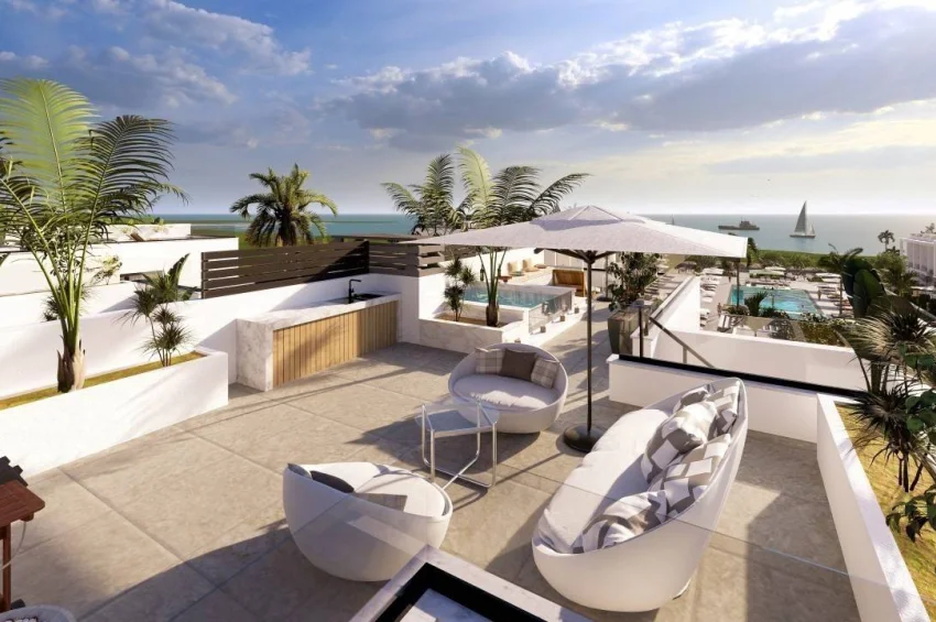 Denize 100 metre mesafede bulunan 2 Yatak Odalı Loft