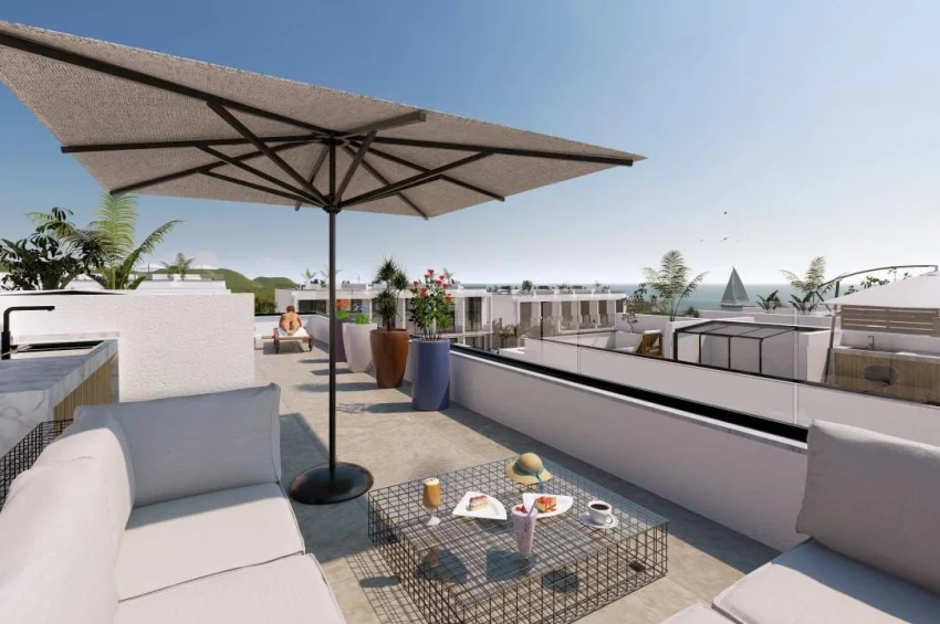 Denize 100 metre mesafede bulunan 2 Yatak Odalı Loft