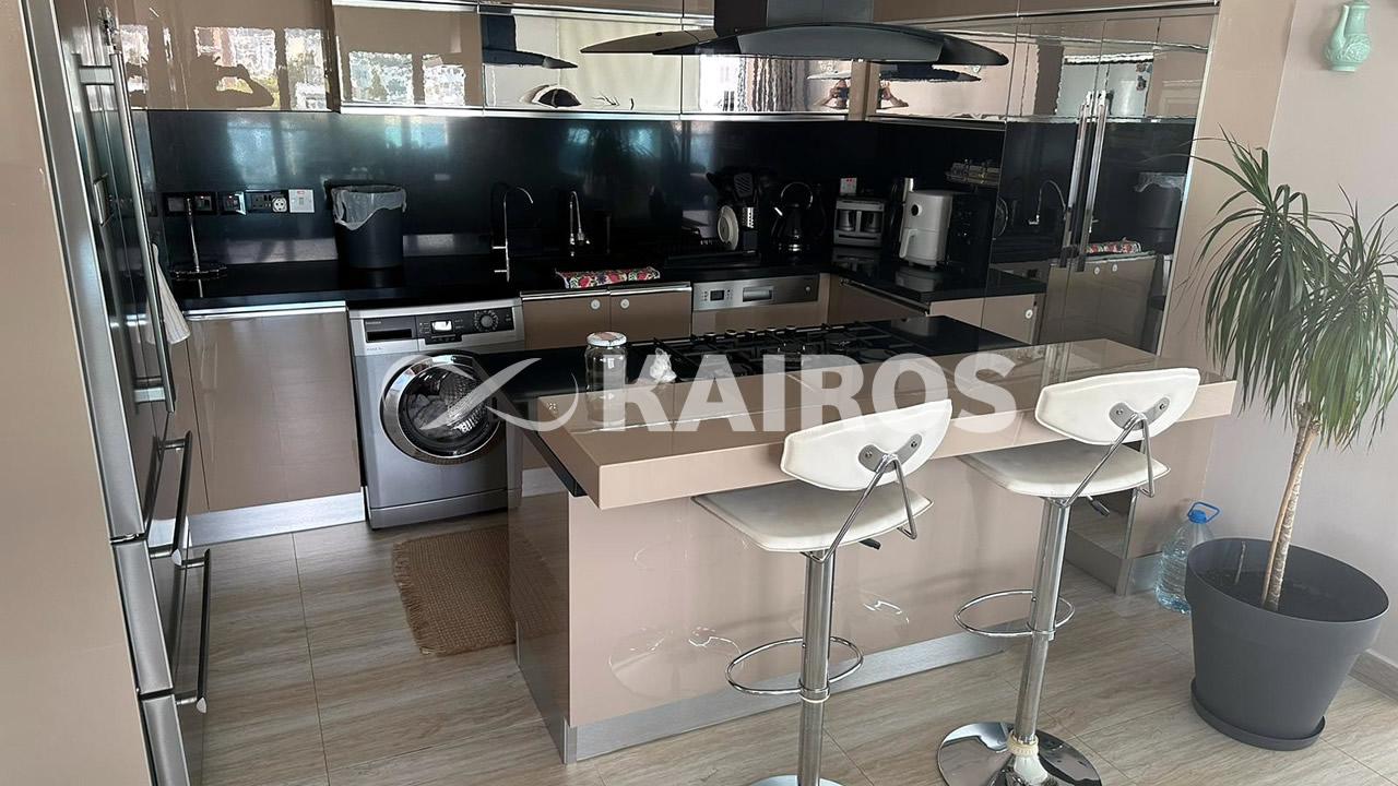 3 Bedroom Apartment Fully Furnished in the Center of Kyrenia, 100m from the Sea